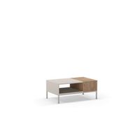 mesa de centro md-roque con almacenamiento funcional