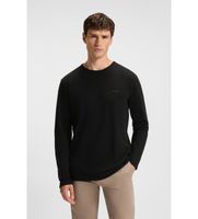 boss para hombre 50520725 camiseta tempesto negro xl casual algodon manga larga
