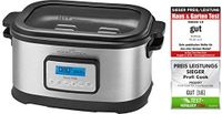 proficook pc-sv 1112 8 l 520 w negro acero inoxidable