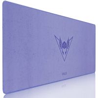 valk gaming mousepad xxl alfombrilla gaming tela 80x30cm lila amatista