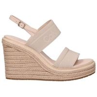 calvin klein jeans sandalias hw0hw00690vhb wedge para mujer