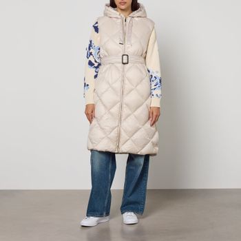 Max Mara The Cube Tregil Quilted Shell Gilet - UK 6