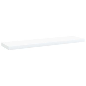 Pack 4 uds estante estantería madera blanco 40x10x1,5cm