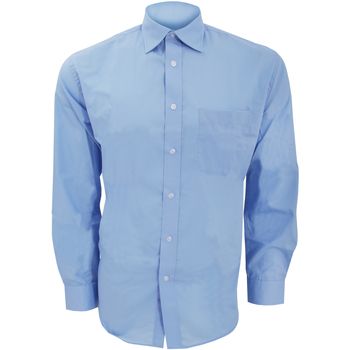 Kustom Kit Camisa manga larga KK104 para hombre