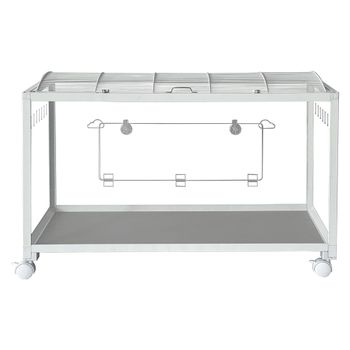 Jaula TIAKI para hámsteres, blanca - 96 x 47 x 62 cm (L x An x Al)