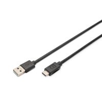 cable digitus usb-a a usb-c 3 m usb 20 negro