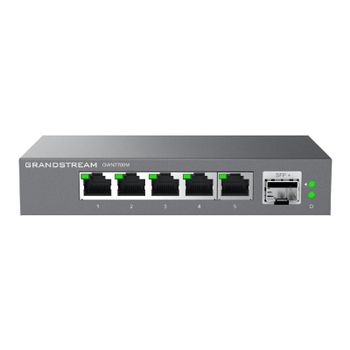 Switch Grandstream GWN7700M 5 Puertos 2.5G Ethernet Plug-and-Play Compacto