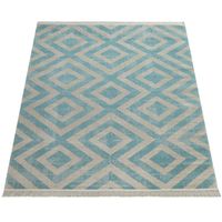 alfombras de interior y exterior saga azul 60x100 cm
