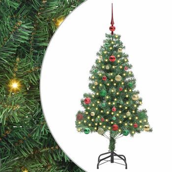 Árbol De Navidad | Decoraciones De Navidad Con 150 Led Con Soporte Verde 150 Cm Pvc