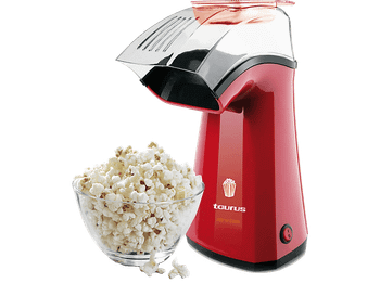 Palomitero - Taurus Pop N-Corn, 1100 W, Cocción por aire caliente, Preparación en 3 minutos