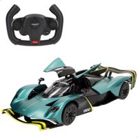rastar - coche teledirigido aston martin valkyrie amr pro licencia oficial escala 114 24 ghz usb incluye luces puertas delanteras abatibles coches teledirigidos coches radiocontrol regalos
