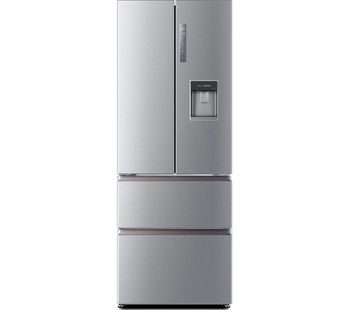 HAIER Slim American Style Fridge Freezer HB16WMAA 60/40 - Stainless Steel, Stainless Steel