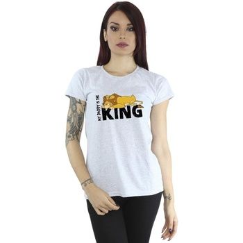 Disney Camiseta The Lion King Daddy Is King para mujer