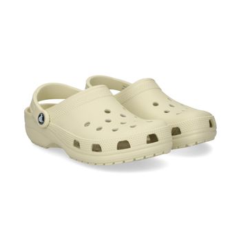 Crocs Zuecos Mujer - Blanco Talla 8