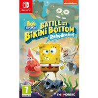 bob esponja battle for bikini bottom - nuevo precintado - nintendo switch - pal espana