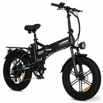 Eggkin E20 Bicicleta Eléctrica Plegable, Fat Bike De 20