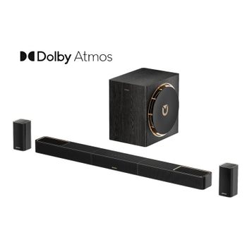 Ultimea Barra de Sonido 5.1.4ch Dolby Atmos Skywave Series con Subwoofer 8