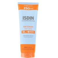 isdin fotoprotector wet skin spf 50 gel crema 250 ml