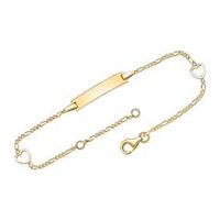pulsera de mujer con elementos de corazon
