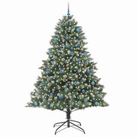 arbol de navidad artificial verde 160 x 160 x 240 cm