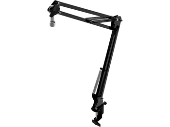 Soporte micrófono - NEWSKILL Mic Holder, Con brazo de soporte, Negro