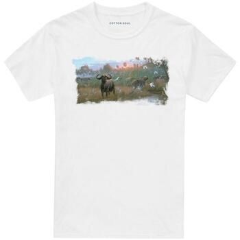 Wildlife Camiseta Cape Buffalo para mujer