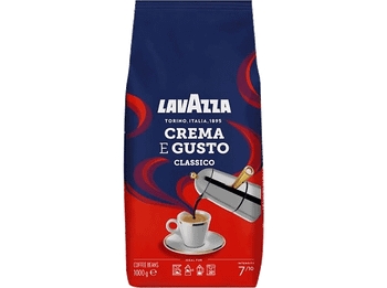 Café en grano - Lavazza Crema e Gusto Classico, Arábica y robusta