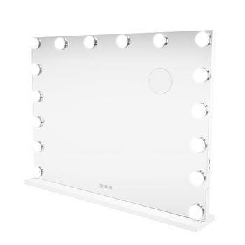 Espejo Con Luz Led Regulable, Tocador, Mesa De Maquillaje, Pared, Bluetooth