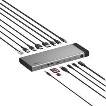 Estación de Acoplamiento Thunderbolt 5 USB-C 14 Puertos 140W Belkin INC031