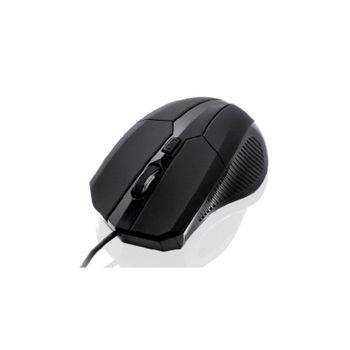 Ratón Ibox i005 USB 1600 DPI Negro Ambidiestro Láser Rueda Desplazamiento