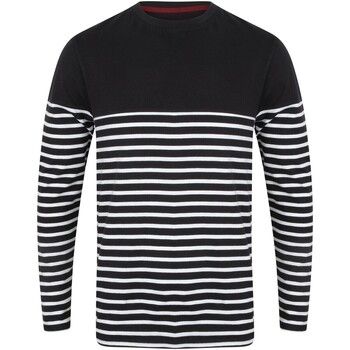Front Row Camiseta manga larga Breton para mujer