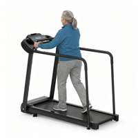 cinta de correr electrica plegable - fitness - acero - negro 121x63x1145cm