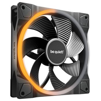 Ventilador suplementario be quiet! Light Wings 140mm PWM Reverse 1500RPM con doble ARGB