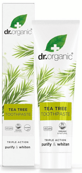 Dr. Organic Pasta de Dientes de Árbol de Té 100 ml