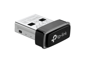 Adaptador Wi-Fi USB - TP-Link Archer TX1U Nano, 6, OFDMA y MU-MIMO, Amplia compatibilidad, Negro