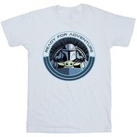 disney camiseta manga larga the mandalorian ready for adventure para nina