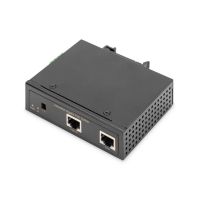 duplicador digitus industrial gigabit poe 1 puerto 101001000base-t negro metal
