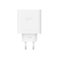 cargador oppo supervooc 100w interior corriente alterna blanco