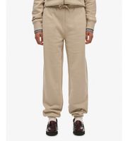 superdry para mujer w7011266a pantalon jogger essential beige m casual algodon