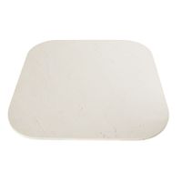 tablero de mesa de marmol blanco