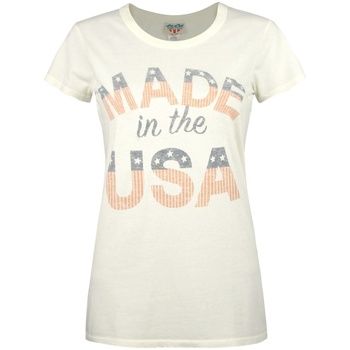 Junk Food Camiseta manga larga Made In The USA para mujer