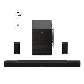Ultimea Barra de Sonido Skywave Serise 7.1.4 Dolby Atmos Bluetooth 5.4 980W Subwoofer