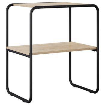 Mesa Consola Roble Sonoma 80 X 42,5 X 70 Cm Vidaxl