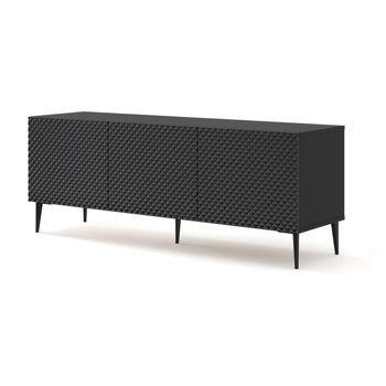 Mesa Tv Ravennac 150x42x56 Negro