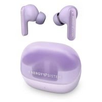 auriculares energy sistem serenity anc inalambricos bluetooth 54 con cancelacion de ruido y microfono lavanda