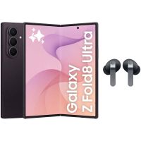 samsung galaxy z fold8 ultra 5g 12gb 256gb 80 violeta nocturno  auriculares galaxy buds4 pro negros