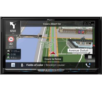 AVIC-Z920DAB Smart Bluetooth Car Radio with Sat Nav - Black, Full Europe Maps, Black