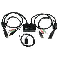 startech switch kvm 2 puertos hdmi usb