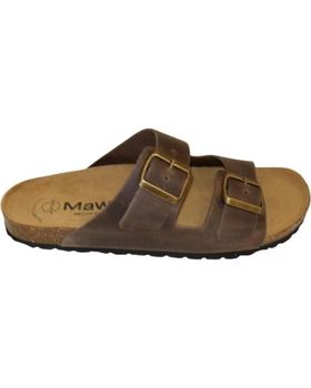 de MAWEN SANDALIA BIO PIEL NATURAL MARRóN