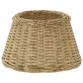 Pantalla Para Lámpara Mimbre Marrón Ø45x28 Cm Vidaxl